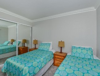 The Guest Bedroom at One of Our Beachfront Rentals in San Diego, CA
